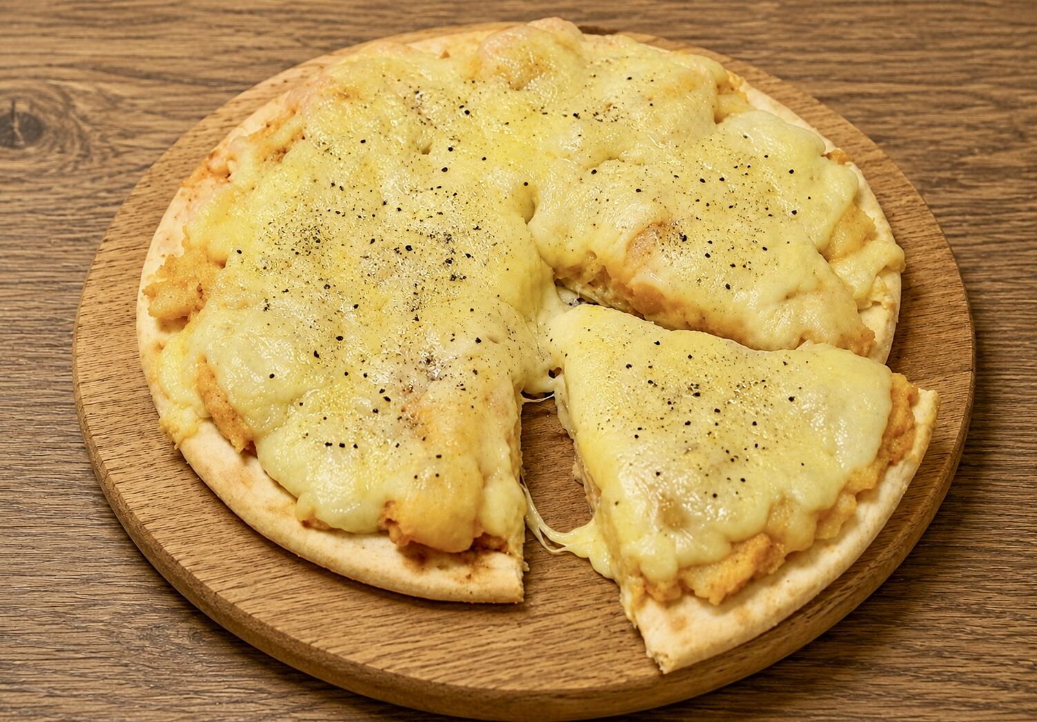 ピザの種類たくさんございます